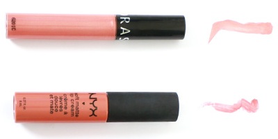 помады Rouge velouté sans transfert – Cream lip stain и Soft Matte Lip Cream – NYX Cosmetics