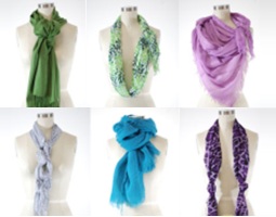 способы красиво носить шарф