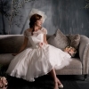 Короткие свадебные платья – лаконичный стиль