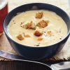 Сырный суп-пюре – нежное и легкое блюдо