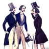 Мужская одежда викторианской эпохи – исторические модные правила